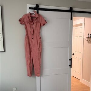 Haute Monde Pink Jumpsuit